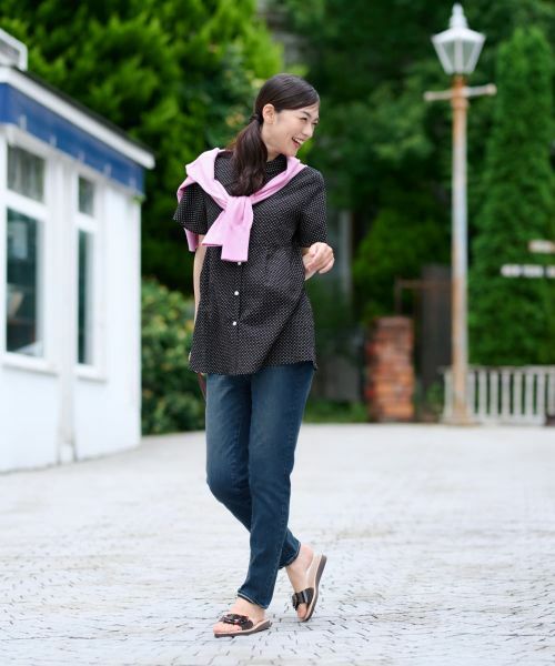 CARA O CRUZ / キャラ・オ・クルス シャツ・ブラウス | 【人気】ドットフレアブラウス【CoC by CARA O CRUZ】 | 詳細16