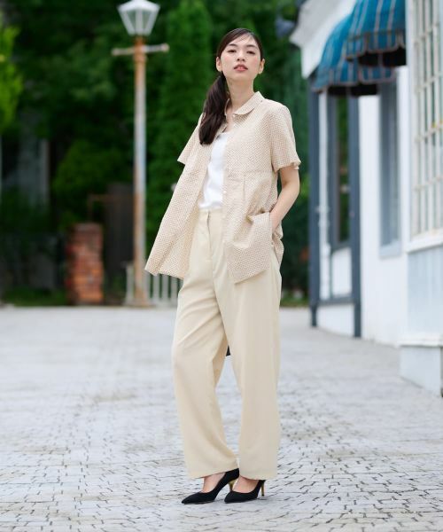 CARA O CRUZ / キャラ・オ・クルス シャツ・ブラウス | 【人気】ドットフレアブラウス【CoC by CARA O CRUZ】 | 詳細25