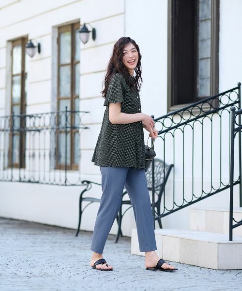 CARA O CRUZ / キャラ・オ・クルス シャツ・ブラウス | 【人気】ドットフレアブラウス【CoC by CARA O CRUZ】 | 詳細28