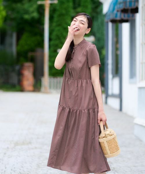 CARA O CRUZ / キャラ・オ・クルス ドレス | ティアードシャツワンピース | 詳細1