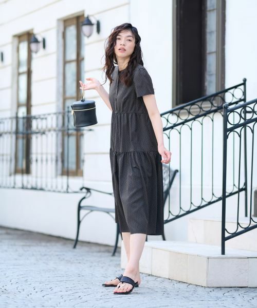 CARA O CRUZ / キャラ・オ・クルス ドレス | ティアードシャツワンピース | 詳細16