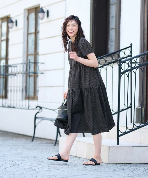 CARA O CRUZ / キャラ・オ・クルス ドレス | ティアードシャツワンピース | 詳細17