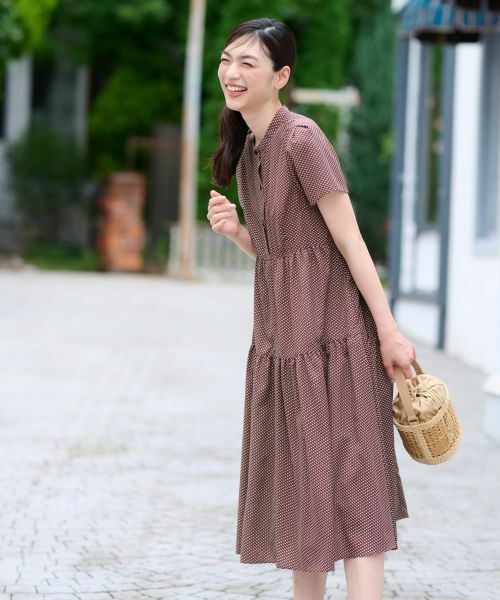 CARA O CRUZ / キャラ・オ・クルス ドレス | ティアードシャツワンピース | 詳細2