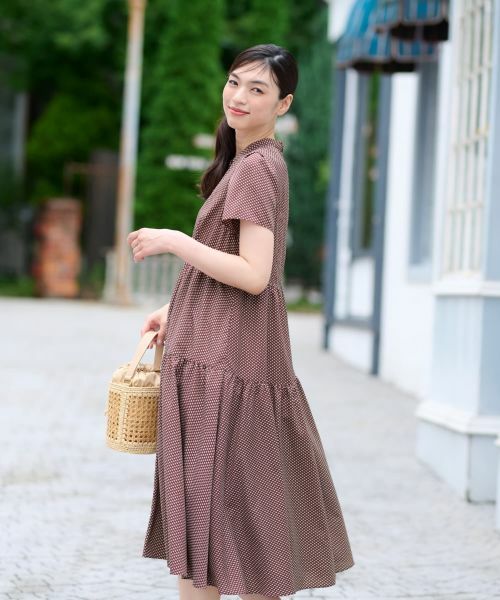 CARA O CRUZ / キャラ・オ・クルス ドレス | ティアードシャツワンピース | 詳細3