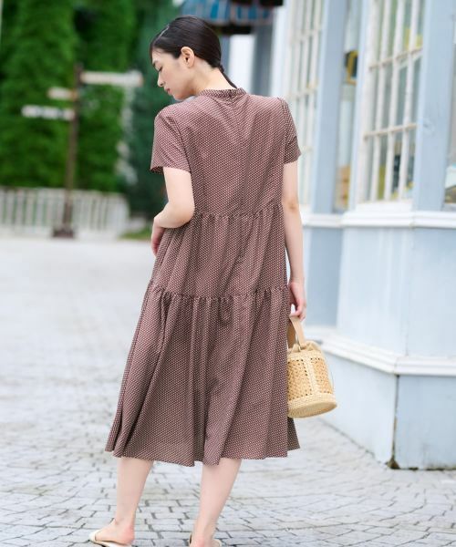 CARA O CRUZ / キャラ・オ・クルス ドレス | ティアードシャツワンピース | 詳細4