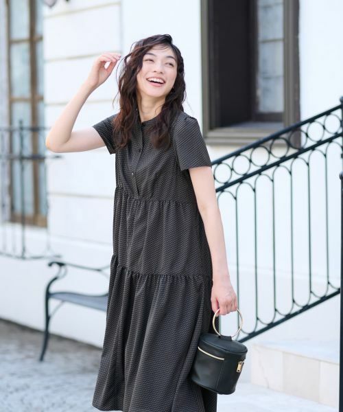 CARA O CRUZ / キャラ・オ・クルス ドレス | ティアードシャツワンピース | 詳細6