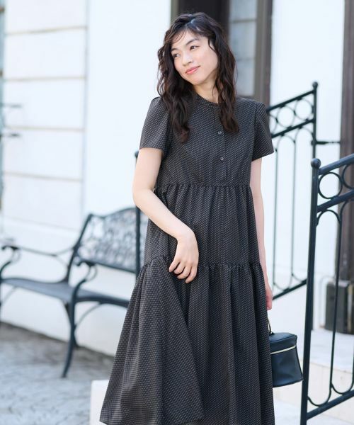 CARA O CRUZ / キャラ・オ・クルス ドレス | ティアードシャツワンピース | 詳細8