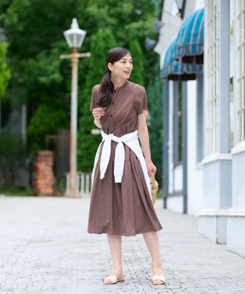 CARA O CRUZ / キャラ・オ・クルス ドレス | ティアードシャツワンピース | 詳細9