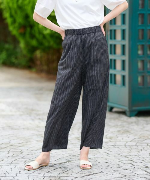 CARA O CRUZ / キャラ・オ・クルス その他パンツ | ワイドパンツ(ネイビー)