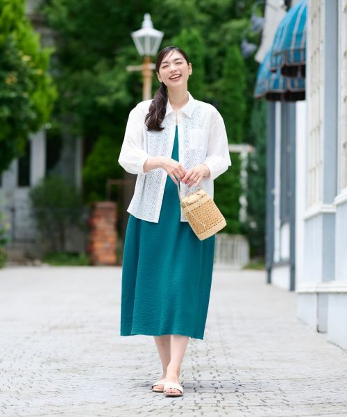 CARA O CRUZ / キャラ・オ・クルス シャツ・ブラウス | アイレット刺繍ブラウス | 詳細17