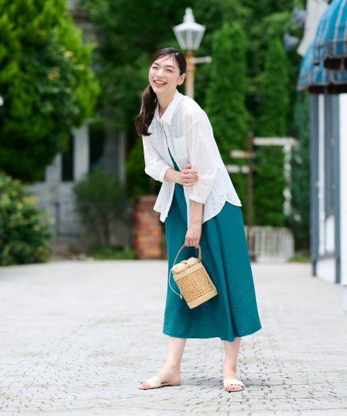 CARA O CRUZ / キャラ・オ・クルス シャツ・ブラウス | アイレット刺繍ブラウス | 詳細18