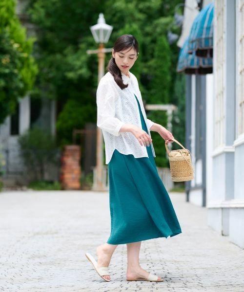 CARA O CRUZ / キャラ・オ・クルス シャツ・ブラウス | アイレット刺繍ブラウス | 詳細19