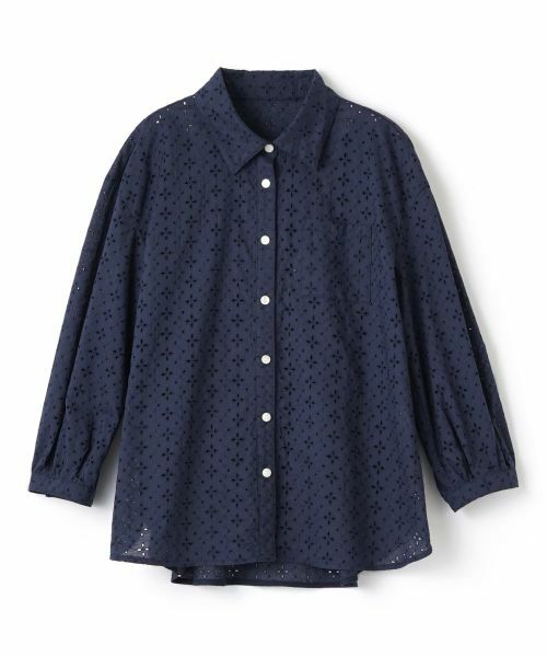 CARA O CRUZ / キャラ・オ・クルス シャツ・ブラウス | アイレット刺繍ブラウス | 詳細28