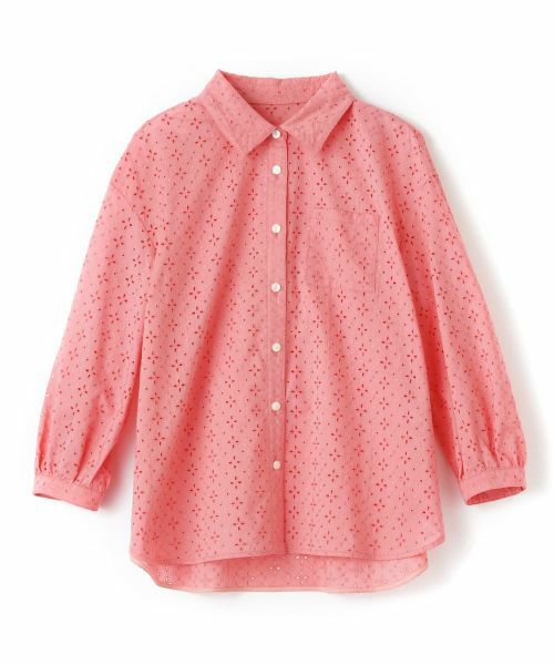 CARA O CRUZ / キャラ・オ・クルス シャツ・ブラウス | アイレット刺繍ブラウス | 詳細29