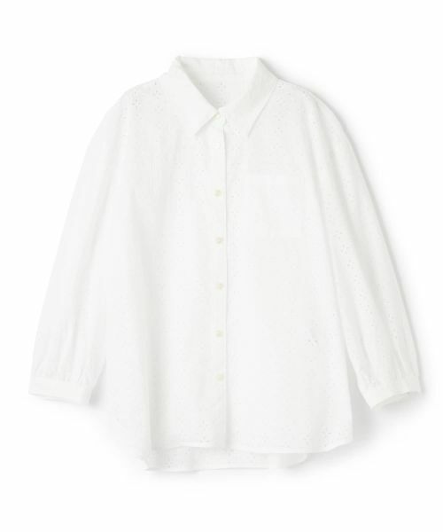 CARA O CRUZ / キャラ・オ・クルス シャツ・ブラウス | アイレット刺繍ブラウス | 詳細30