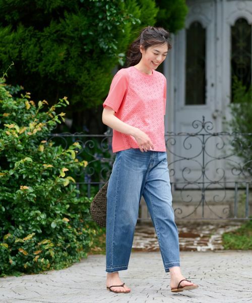 CARA O CRUZ / キャラ・オ・クルス カットソー | アイレット切替カットソー | 詳細10