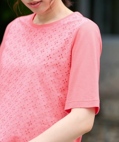 CARA O CRUZ / キャラ・オ・クルス カットソー | アイレット切替カットソー | 詳細20