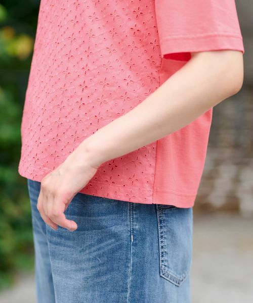 CARA O CRUZ / キャラ・オ・クルス カットソー | アイレット切替カットソー | 詳細21