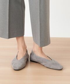 CARA O CRUZ / キャラ・オ・クルス パンプス | スエードフラットパンプス