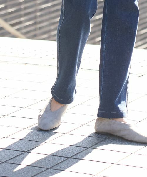 CARA O CRUZ / キャラ・オ・クルス パンプス | スエードフラットパンプス | 詳細1