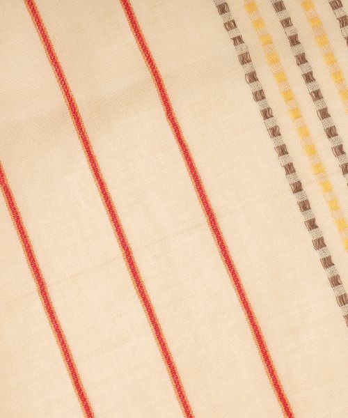 CARA O CRUZ / キャラ・オ・クルス マフラー・ショール・スヌード・ストール | ストライプ織りストール | 詳細1