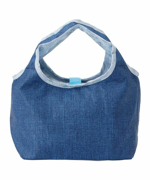 CARA O CRUZ/キャラ・オ・クルス デニム調トートバッグ ネイビー系 その他 CARA O CRUZ/キャラ・オ・クルス デニム調トートバッグ ネイビー系 その他