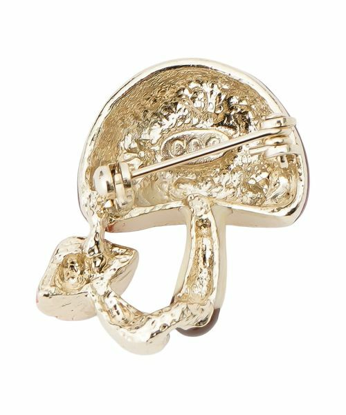 CARA O CRUZ / キャラ・オ・クルス ブローチ・コサージュ | きのこブローチ | 詳細1