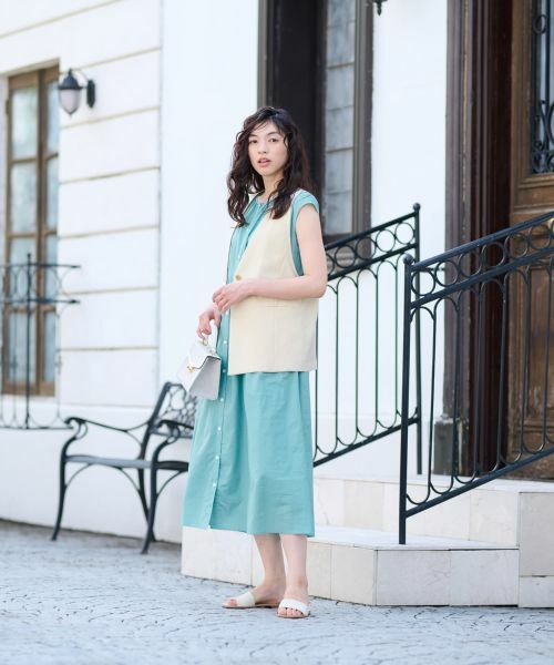 CARA O CRUZ / キャラ・オ・クルス テーラードジャケット | Vネックベスト【CoC by CARA O CRUZ】 | 詳細18