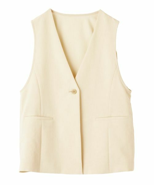 CARA O CRUZ / キャラ・オ・クルス テーラードジャケット | Vネックベスト【CoC by CARA O CRUZ】 | 詳細25