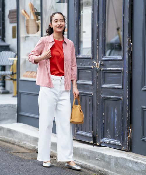 CARA O CRUZ / キャラ・オ・クルス シャツ・ブラウス | ナローストライプシャツ | 詳細11