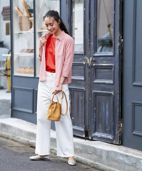 CARA O CRUZ / キャラ・オ・クルス シャツ・ブラウス | ナローストライプシャツ | 詳細13