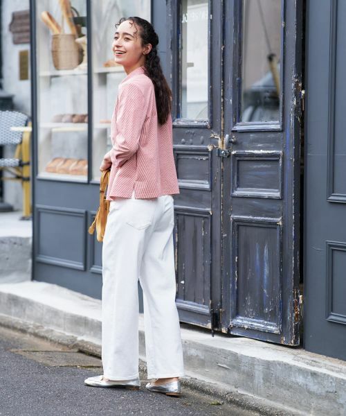 CARA O CRUZ / キャラ・オ・クルス シャツ・ブラウス | ナローストライプシャツ | 詳細15