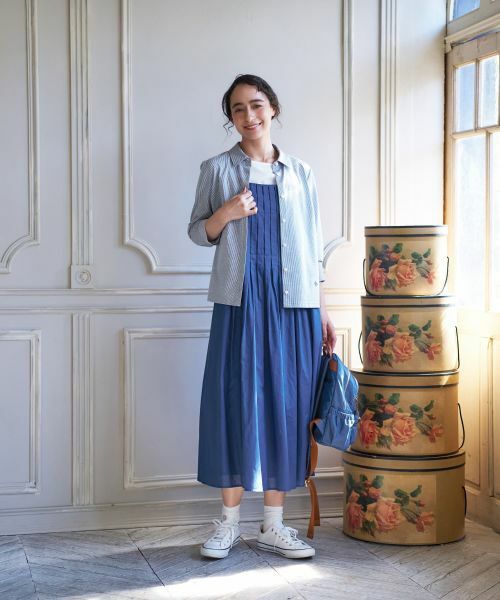 CARA O CRUZ / キャラ・オ・クルス シャツ・ブラウス | ナローストライプシャツ | 詳細20