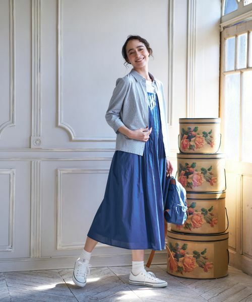 CARA O CRUZ / キャラ・オ・クルス シャツ・ブラウス | ナローストライプシャツ | 詳細22