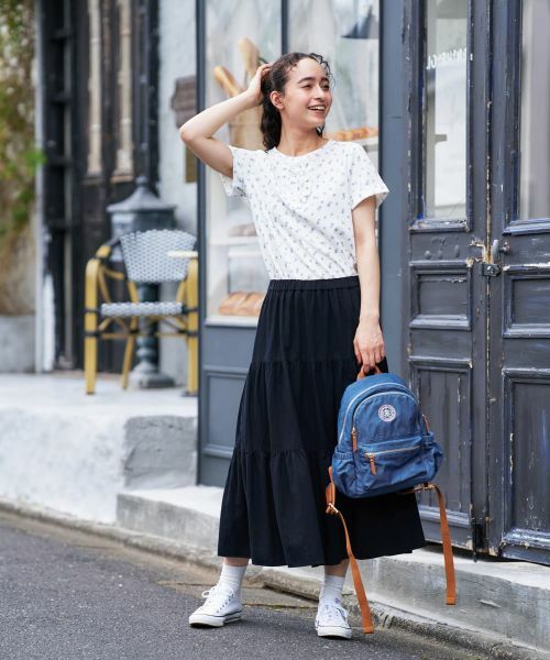 CARA O CRUZ / キャラ・オ・クルス ミニ・ひざ丈スカート | ロングティアードスカート | 詳細21