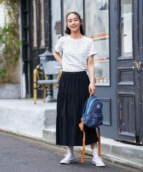 CARA O CRUZ / キャラ・オ・クルス ミニ・ひざ丈スカート | ロングティアードスカート | 詳細22