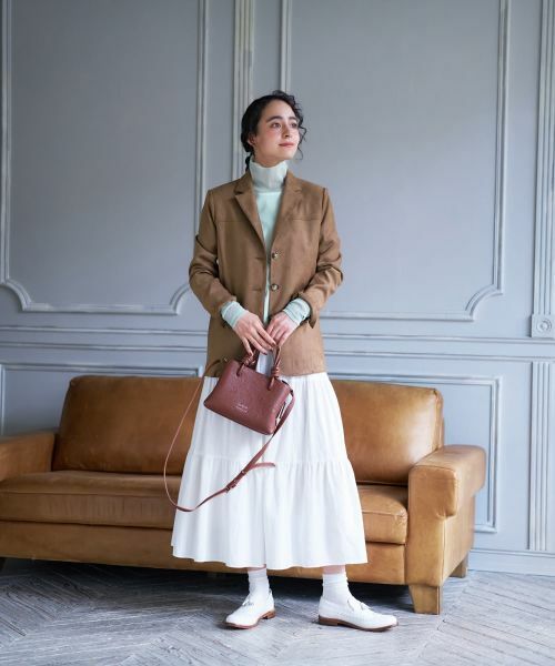 CARA O CRUZ / キャラ・オ・クルス ミニ・ひざ丈スカート | ロングティアードスカート | 詳細8