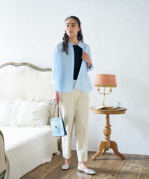 CARA O CRUZ / キャラ・オ・クルス シャツ・ブラウス | バンドカラーシャツ | 詳細13