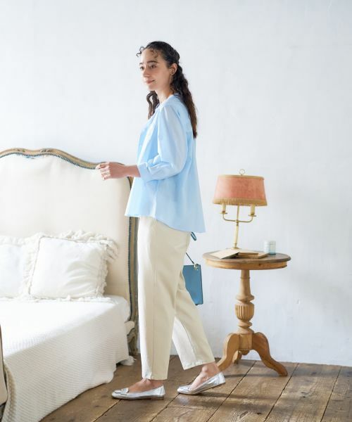 CARA O CRUZ / キャラ・オ・クルス シャツ・ブラウス | バンドカラーシャツ | 詳細15