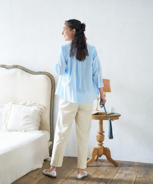 CARA O CRUZ / キャラ・オ・クルス シャツ・ブラウス | バンドカラーシャツ | 詳細16