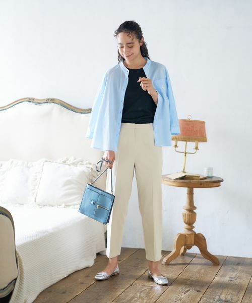 CARA O CRUZ / キャラ・オ・クルス シャツ・ブラウス | バンドカラーシャツ | 詳細17