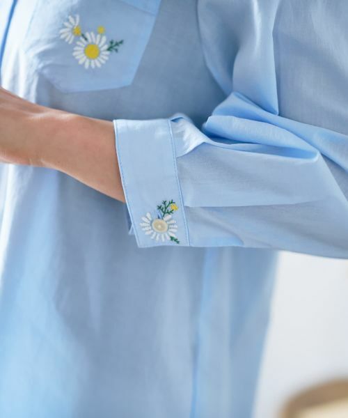 CARA O CRUZ / キャラ・オ・クルス シャツ・ブラウス | バンドカラーシャツ | 詳細23