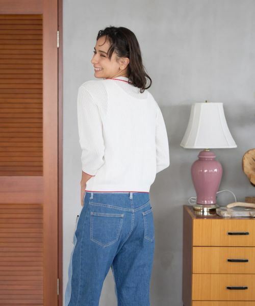 CARA O CRUZ / キャラ・オ・クルス カーディガン・ボレロ | クルーネックラインカーディガン | 詳細12