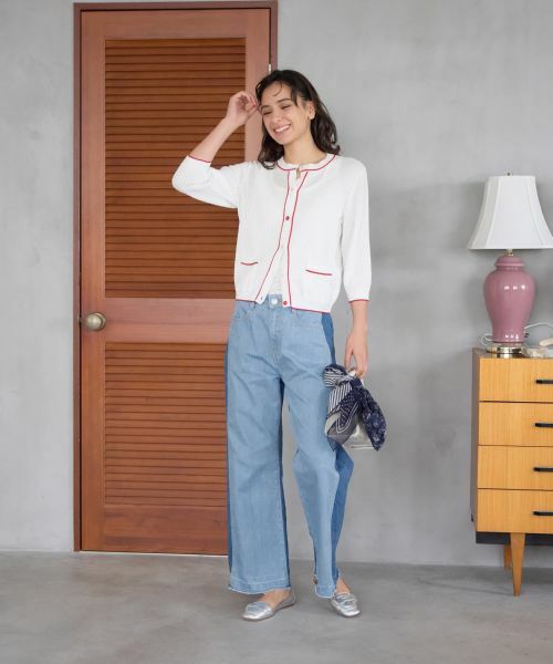 CARA O CRUZ / キャラ・オ・クルス カーディガン・ボレロ | クルーネックラインカーディガン | 詳細14