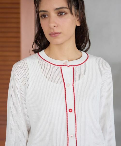 CARA O CRUZ / キャラ・オ・クルス カーディガン・ボレロ | クルーネックラインカーディガン | 詳細20