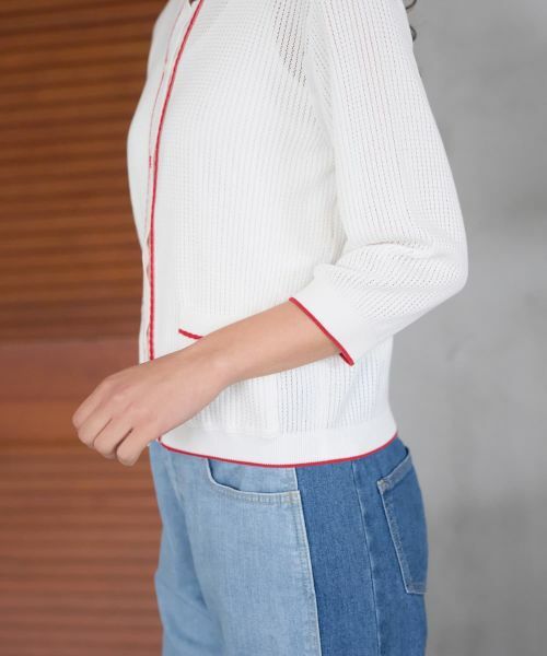 CARA O CRUZ / キャラ・オ・クルス カーディガン・ボレロ | クルーネックラインカーディガン | 詳細21