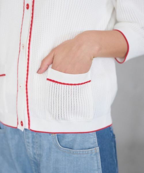 CARA O CRUZ / キャラ・オ・クルス カーディガン・ボレロ | クルーネックラインカーディガン | 詳細22