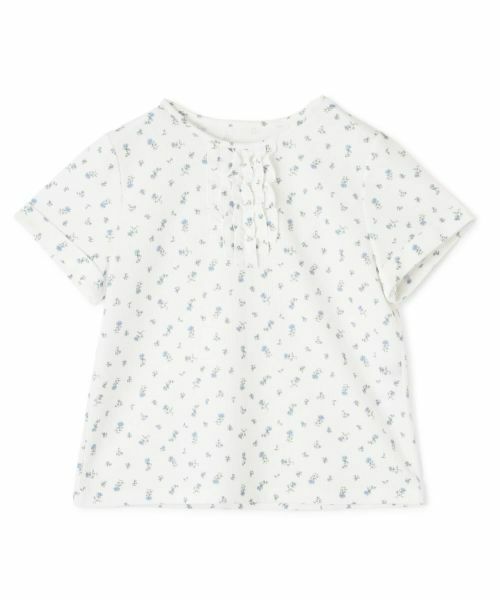 CARA O CRUZ / キャラ・オ・クルス カットソー | 小花柄フリルカットソー | 詳細23