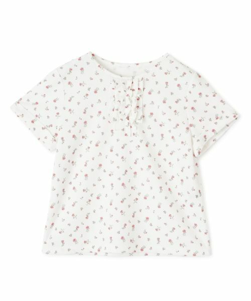 CARA O CRUZ / キャラ・オ・クルス カットソー | 小花柄フリルカットソー | 詳細24
