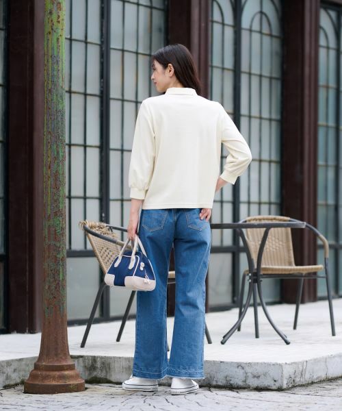 CARA O CRUZ / キャラ・オ・クルス デニムパンツ | 切替ワイドデニムパンツ | 詳細5